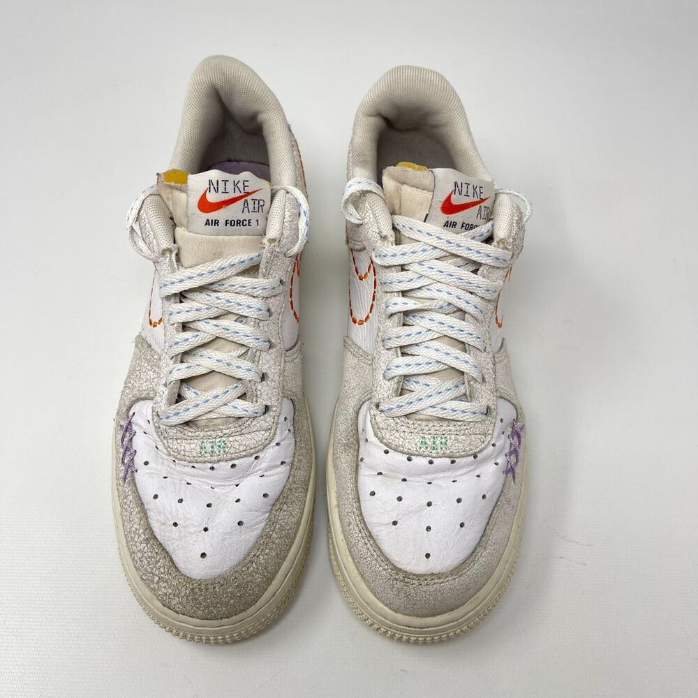 Nike Air Force 1 ‘07 SE 101 Lace Up Sneaker Shoes DX2348-100 Women’s Size 7 - Picture 4 of 10
